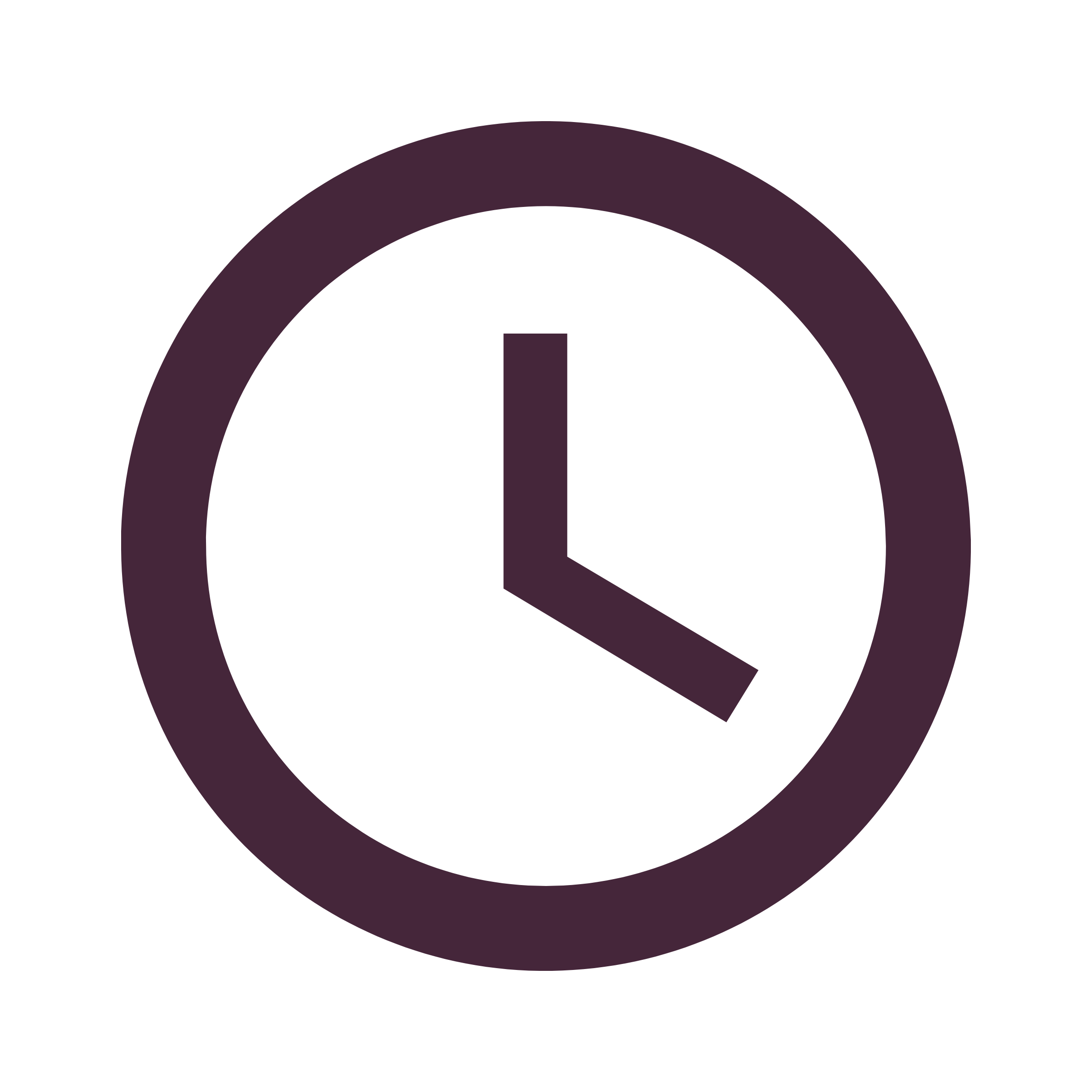 clock symbol to indicate out-of-hours work