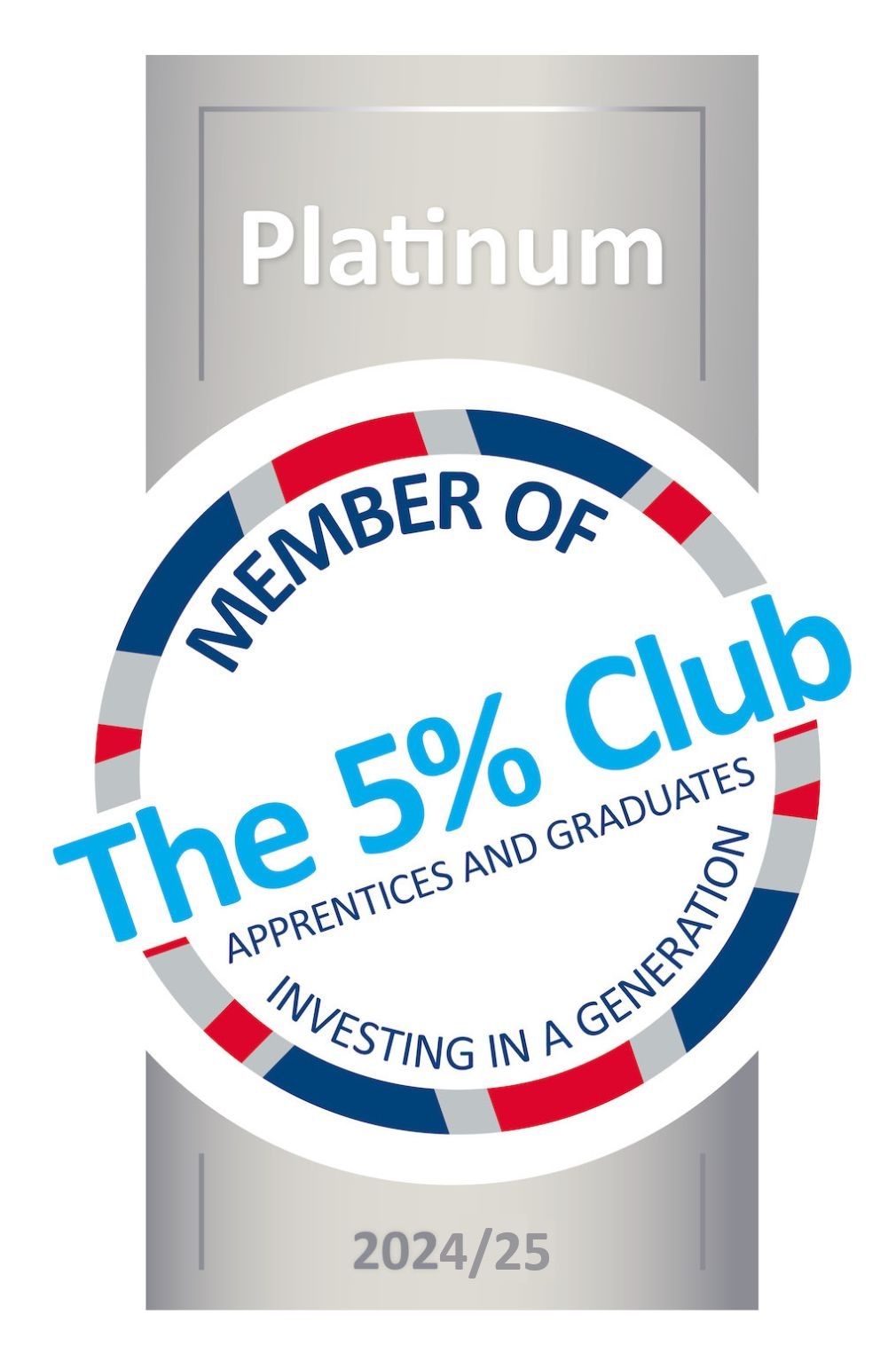 5% Platinum Member Logo