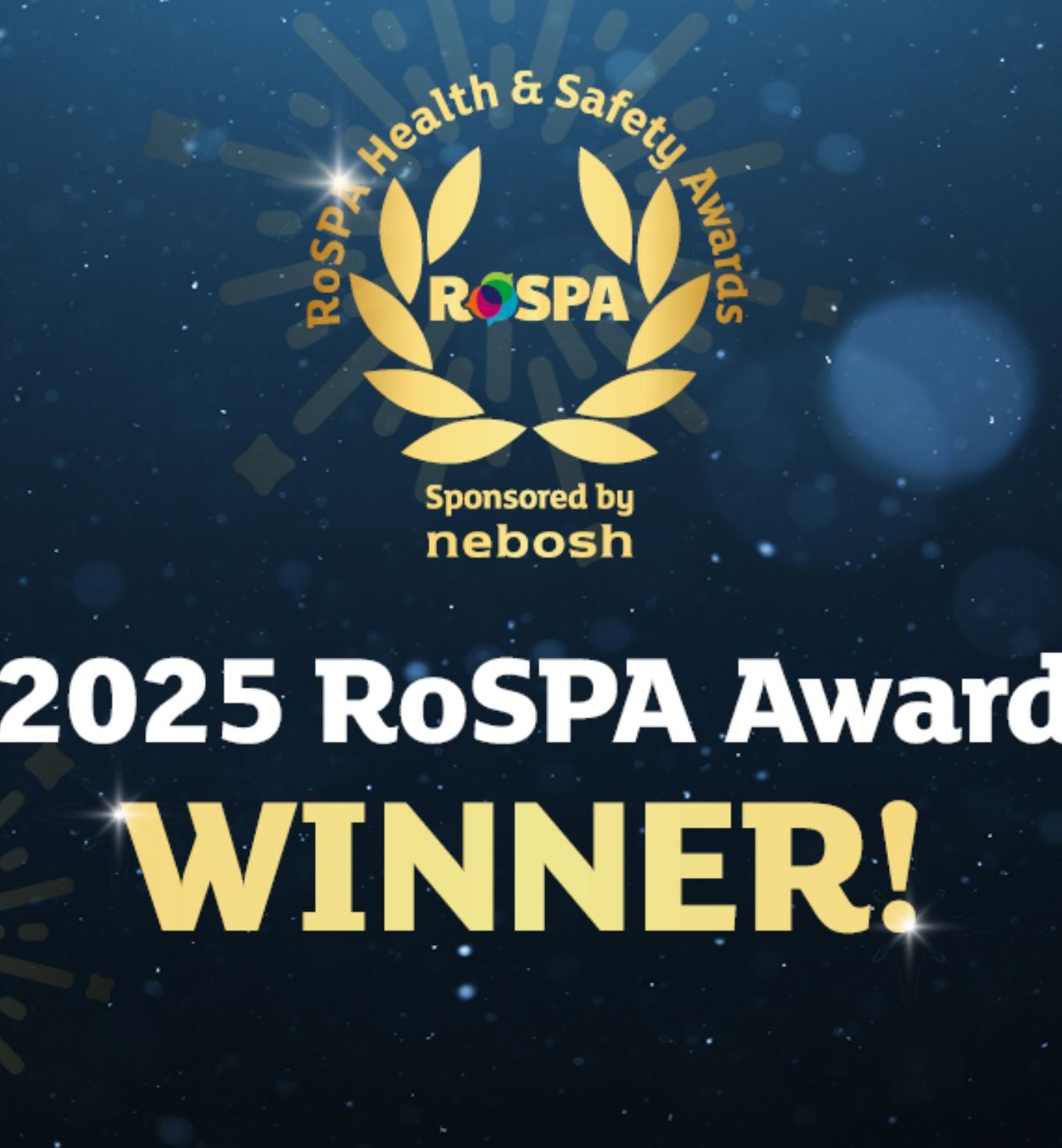 RoSPA Gold Award Winner 2025 - adi Group