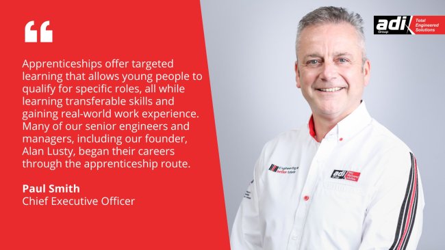 Paul Smith, CEO adi Group quote about GCSE Results Day