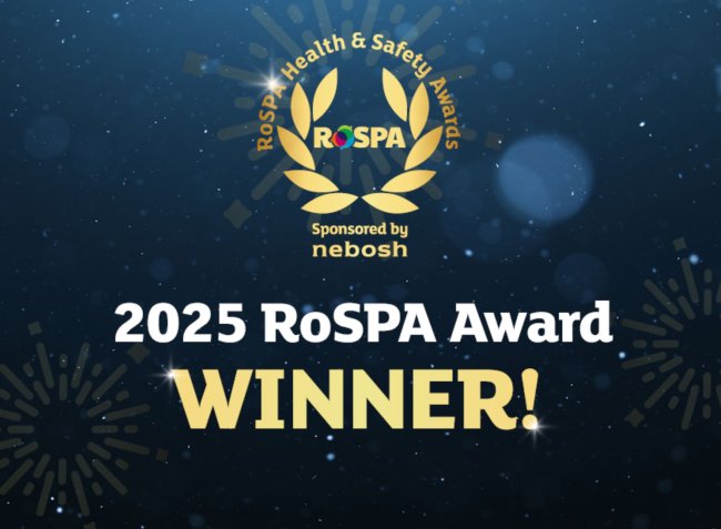 RoSPA Gold Winner!